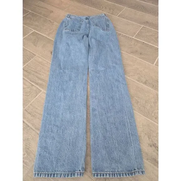 Women's Still Here Jeans Relaxed Leg Straight Size 23 - Picture 9 of 9